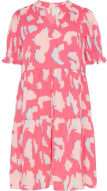 Usha Šaty  vodová / ružová / svetloružová
