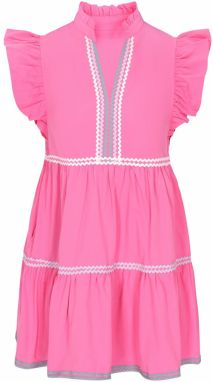 NAEMI Šaty 'Fashion Look'  tyrkysová / svetlofialová / ružová / biela