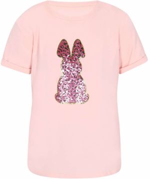 NALLY Tričko 'Fashion Look'  zlatá / ružová / purpurová