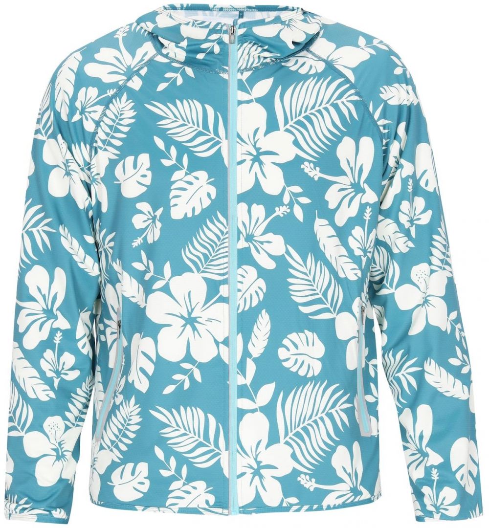 MO Prechodná bunda  nefritová / biela