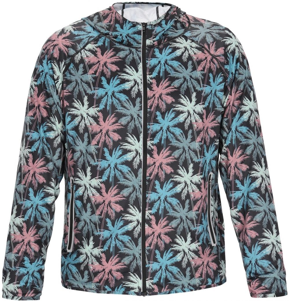 MO Prechodná bunda  azúrová / kaki / ružová / čierna