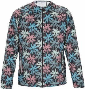 MO Prechodná bunda  azúrová / kaki / ružová / čierna