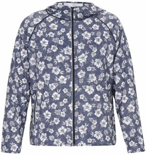 Reiswood Prechodná bunda  čadičová / svetlosivá / biela