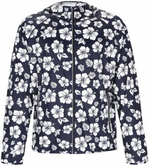 Reiswood Prechodná bunda 'Outwear'  námornícka modrá / biela