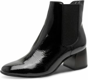 Tamaris Členkové čižmy  čierna