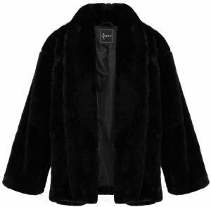 faina Zimná bunda 'Fashion Look'  čierna