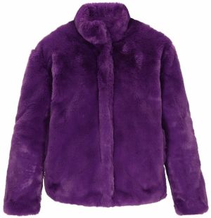 faina Zimná bunda 'Fashion Look'  fialová