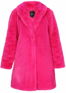 faina Zimný kabát 'Fashion Look'  tmavoružová