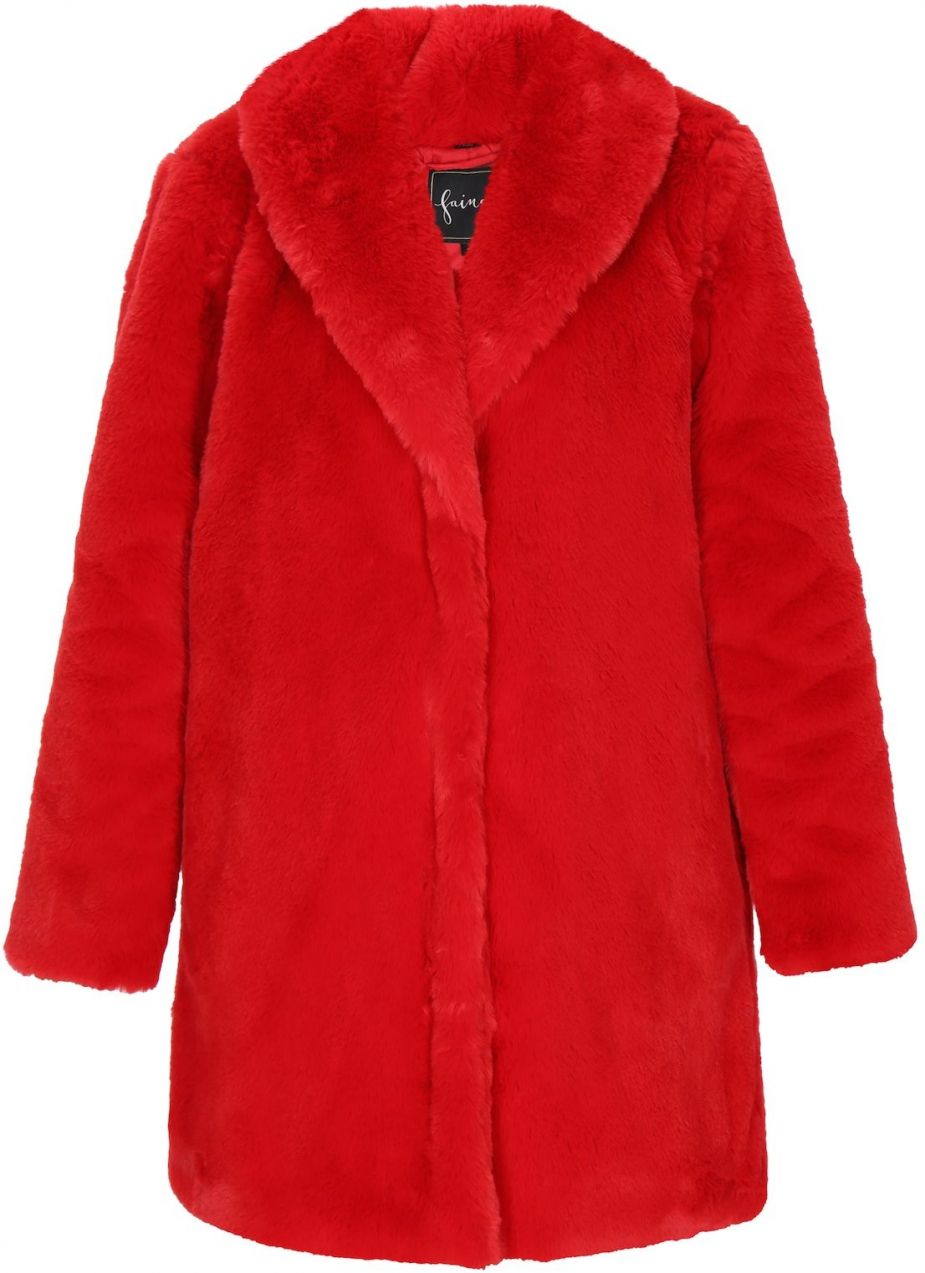 faina Zimný kabát 'Fashion Look'  červená
