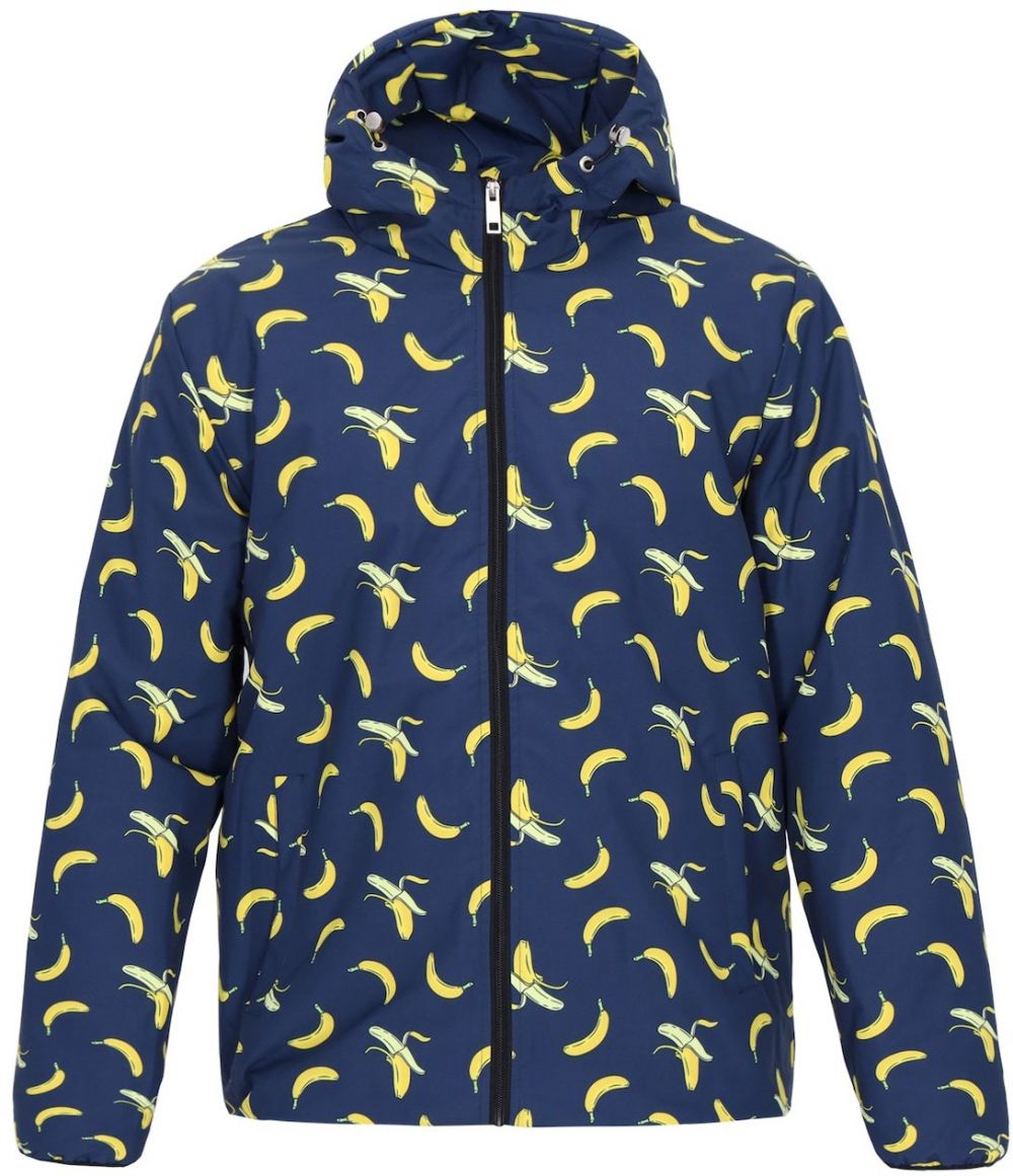 MO Prechodná bunda  námornícka modrá / žltá