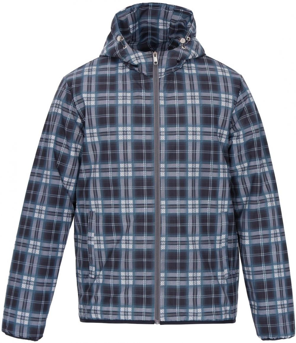 MO Prechodná bunda  modrá / sivá