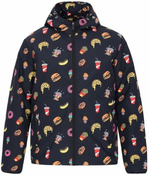 MO Prechodná bunda  žltá / ružová / čierna