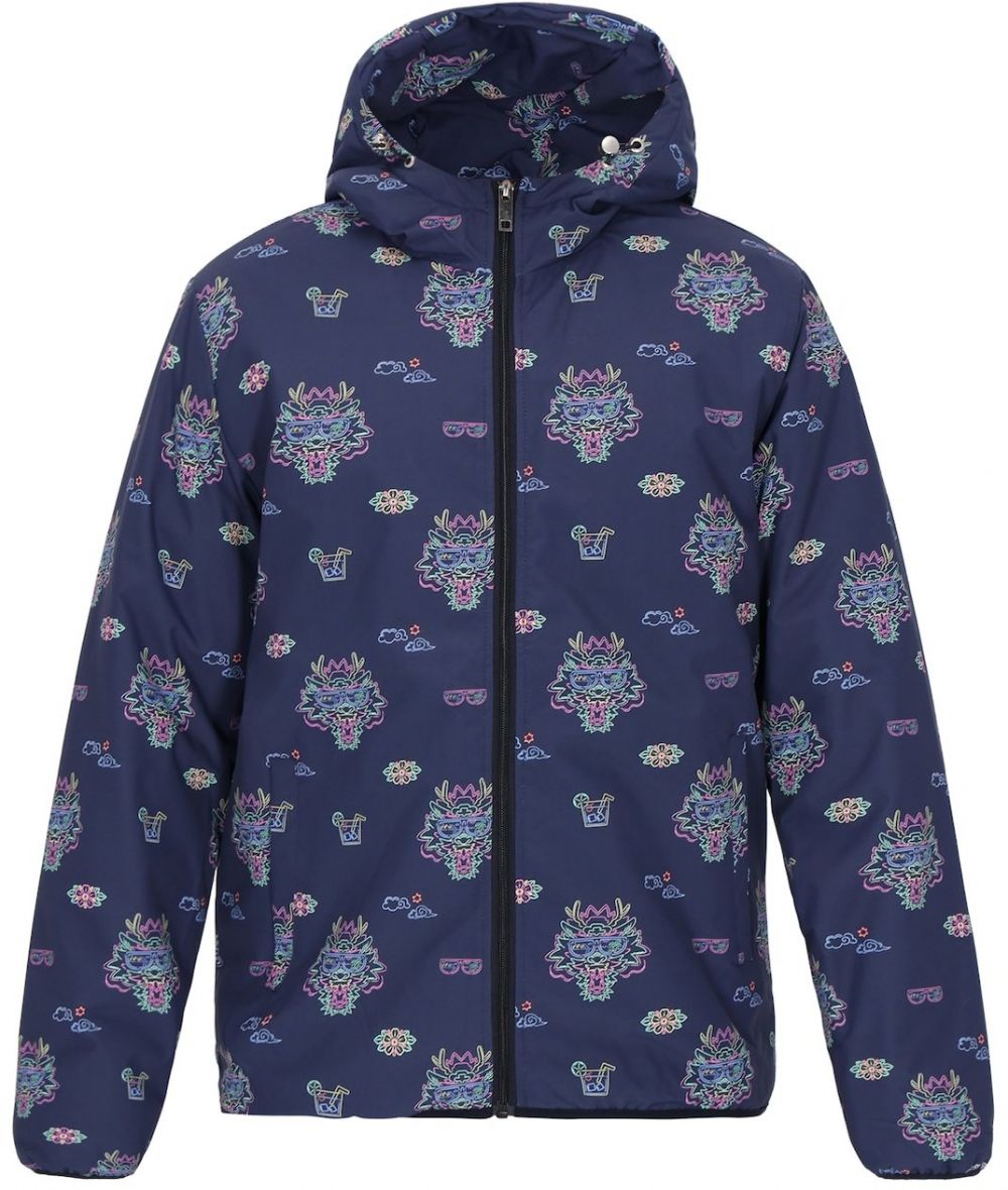 MO Prechodná bunda  námornícka modrá