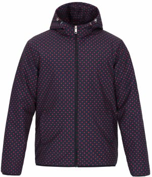 MO Prechodná bunda  námornícka modrá / ružová