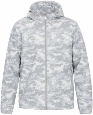 MO Prechodná bunda  sivá / biela