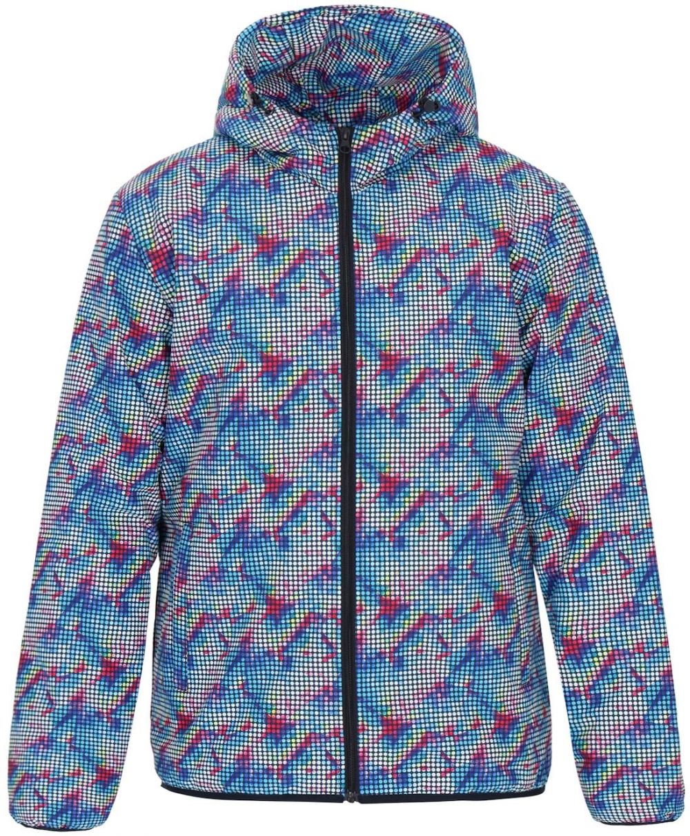 Mo ATHLSR Prechodná bunda  modrá / sivá / červená