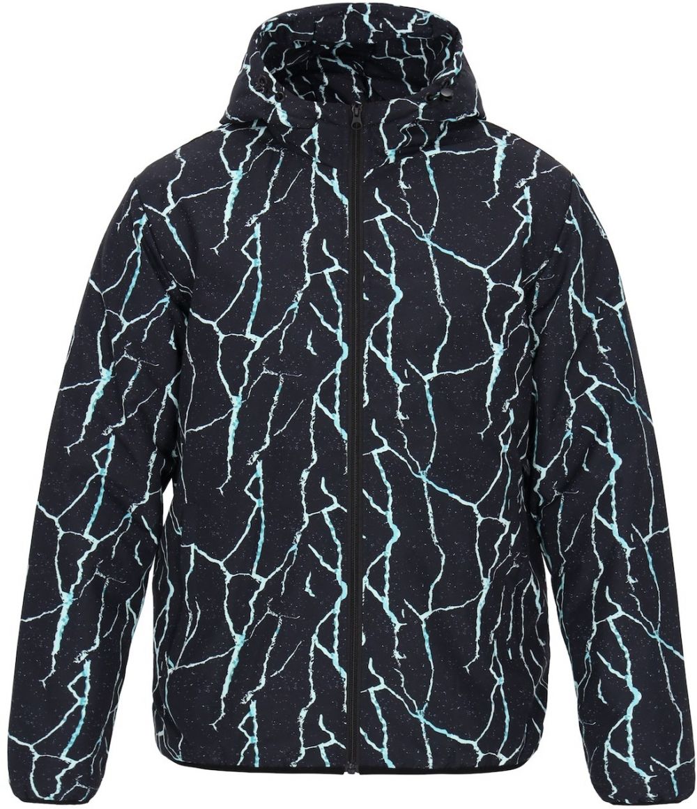 Mo ATHLSR Prechodná bunda 'Young Fashion'  vodová / pastelovo modrá / čierna