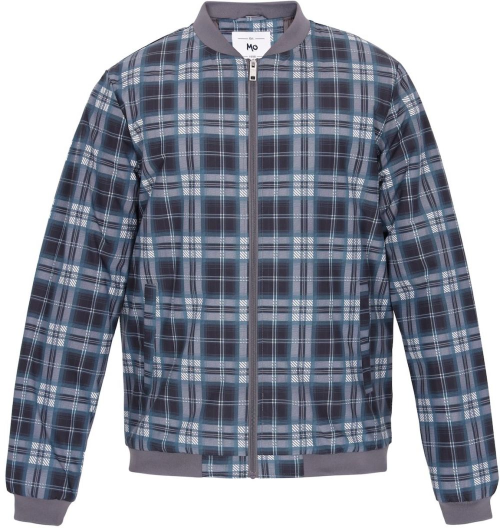 MO Prechodná bunda  modrá / sivá