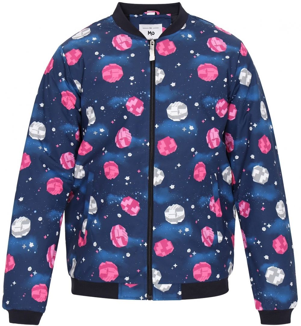 MO Prechodná bunda  námornícka modrá / zmiešané farby