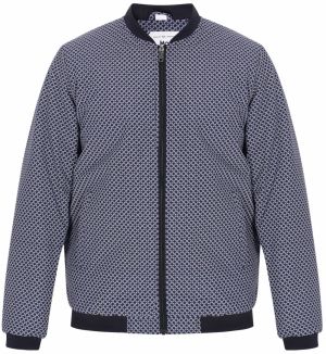 MO Prechodná bunda  námornícka modrá / biela