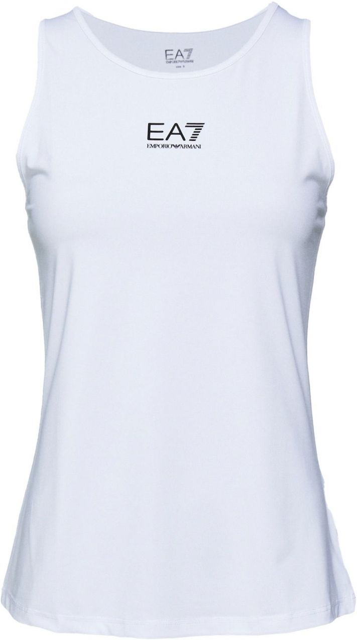 EA7 Emporio Armani Top  čierna / biela