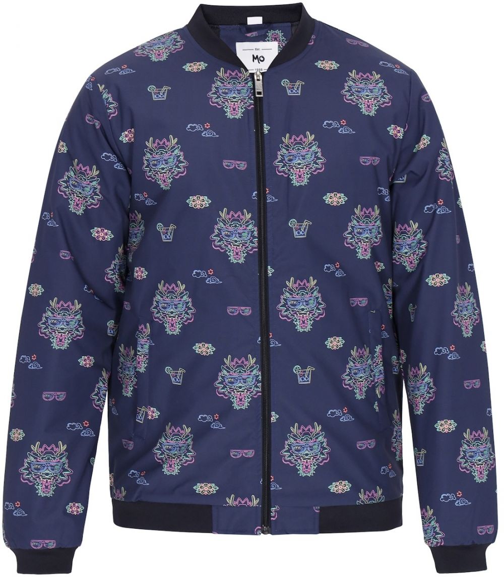 MO Prechodná bunda  námornícka modrá