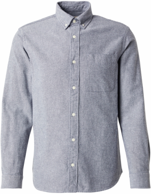 Jack & Jones Premium Košeľa 'JPRBLUBROOK'  modrá melírovaná