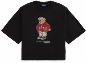 Polo Ralph Lauren Tričko  brokátová / sivá / vínovo červená / čierna