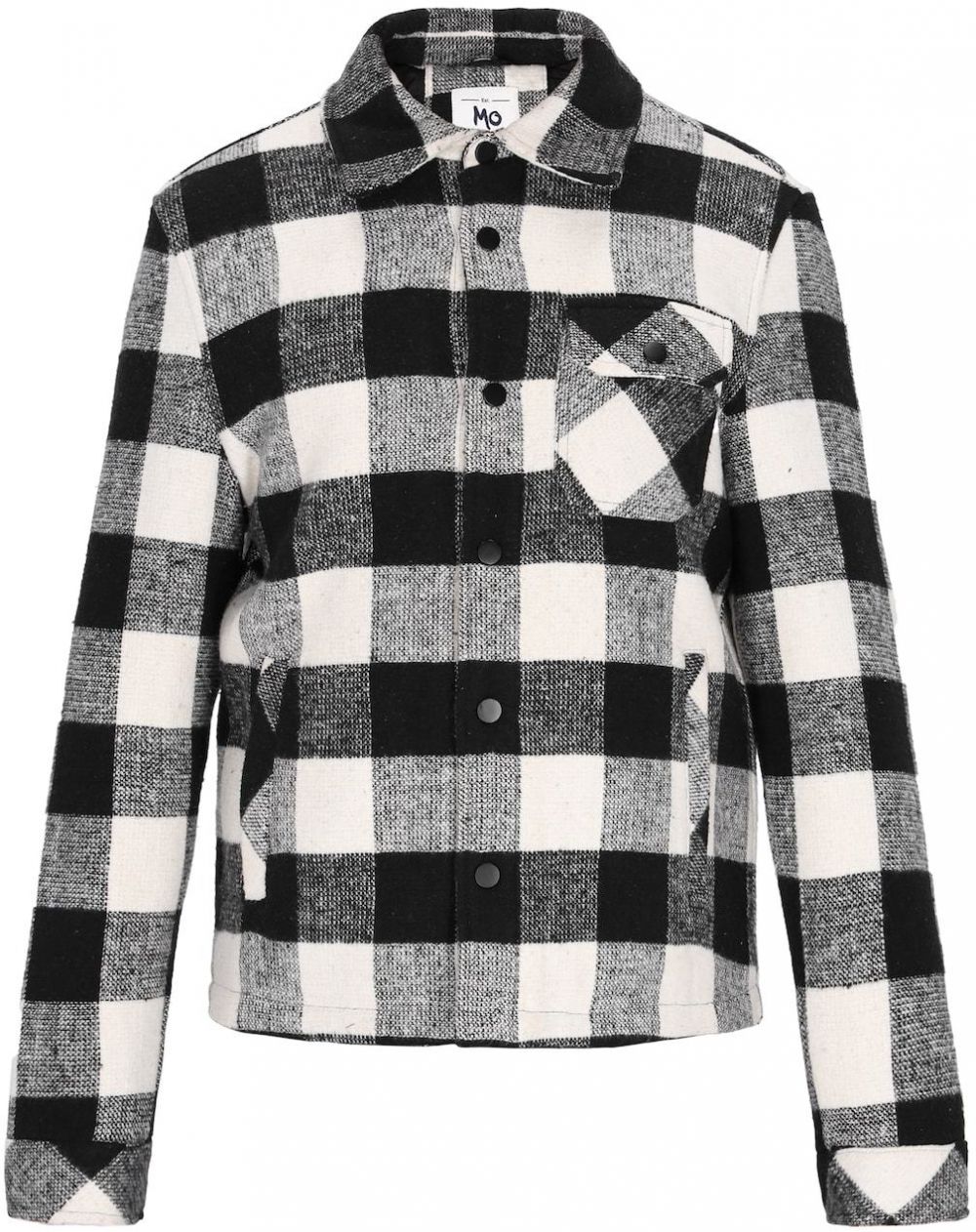 MO Prechodná bunda  čierna / šedobiela