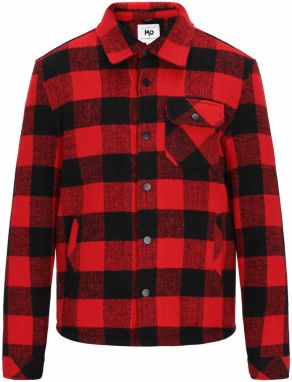 MO Prechodná bunda  červená / čierna