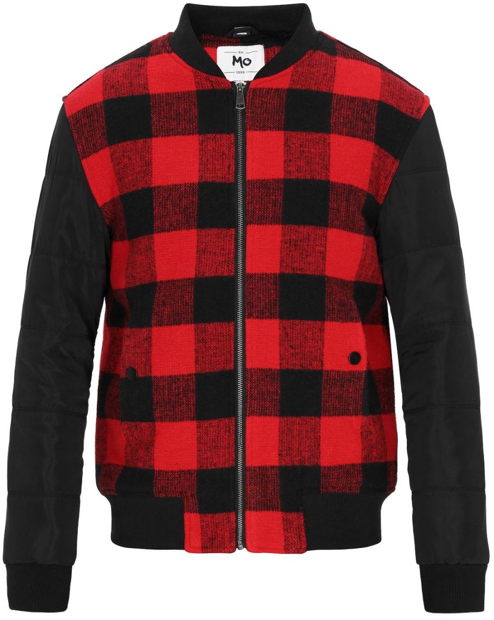 MO Prechodná bunda  červená / čierna