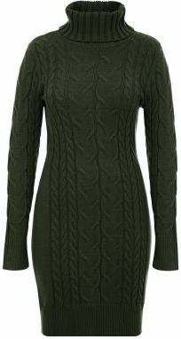 Imily Bela Pletené šaty  zelená