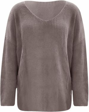 Imily Bela Sveter  tmavošedá