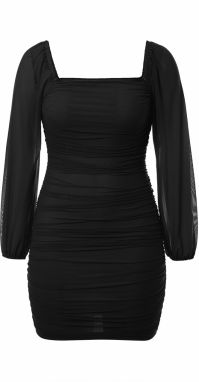 Imily Bela Šaty  čierna