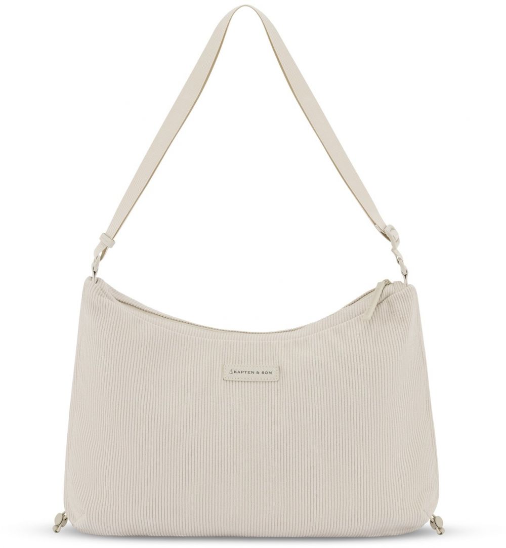 Kapten & Son Taška cez rameno 'Skara Large'  tmelová