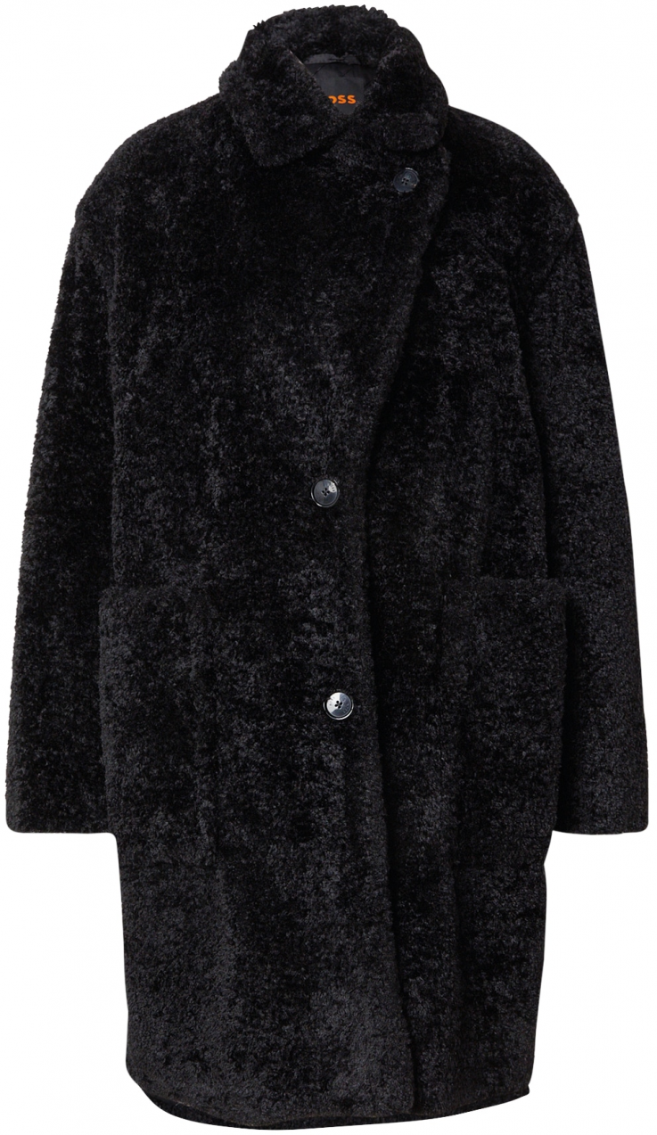 BOSS Zimný kabát 'C_Catedy'  čierna