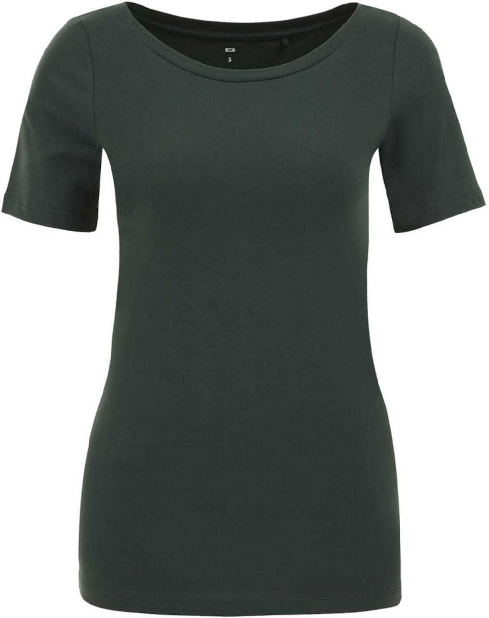 WE Fashion Tričko  tmavozelená