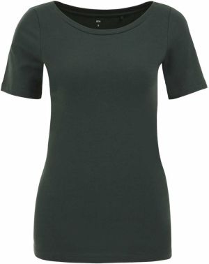 WE Fashion Tričko  tmavozelená