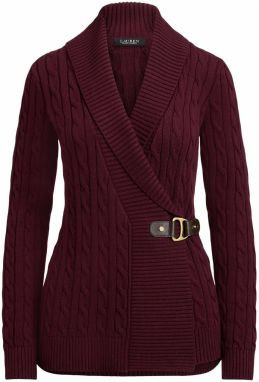 Lauren Ralph Lauren Kardigán 'DONATO'  bordová