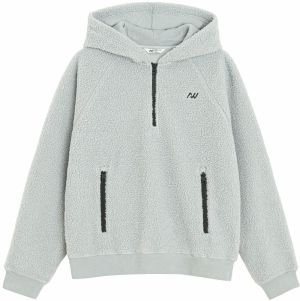 NoWear Tepláková bunda  sivá