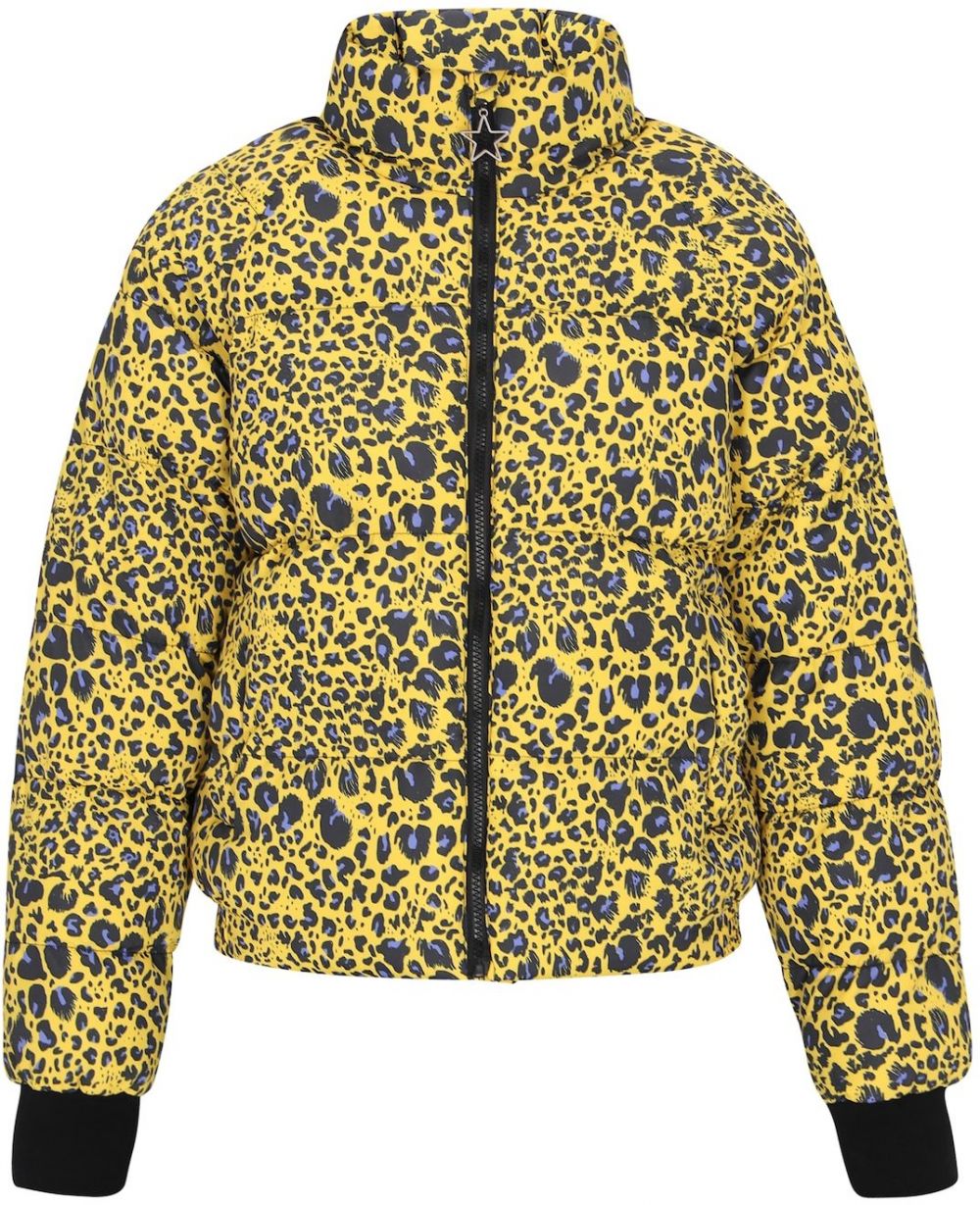 myMo ROCKS Zimná bunda  svetlomodrá / žltá / čierna