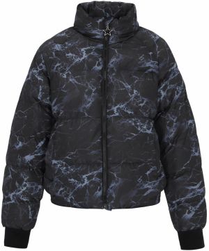 myMo ROCKS Prechodná bunda  svetlomodrá / čierna