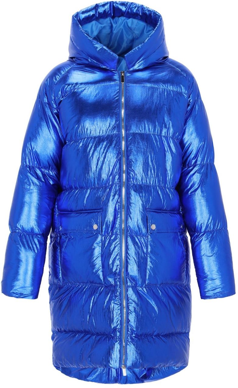 faina Zimný kabát  kráľovská modrá