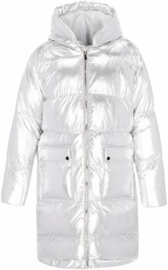 faina Zimný kabát  strieborná