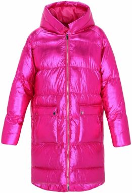 faina Zimný kabát  fuksia