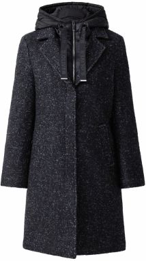 s.Oliver Zimný kabát  sivá / čierna