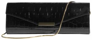 Lipsy Listová kabelka  čierna