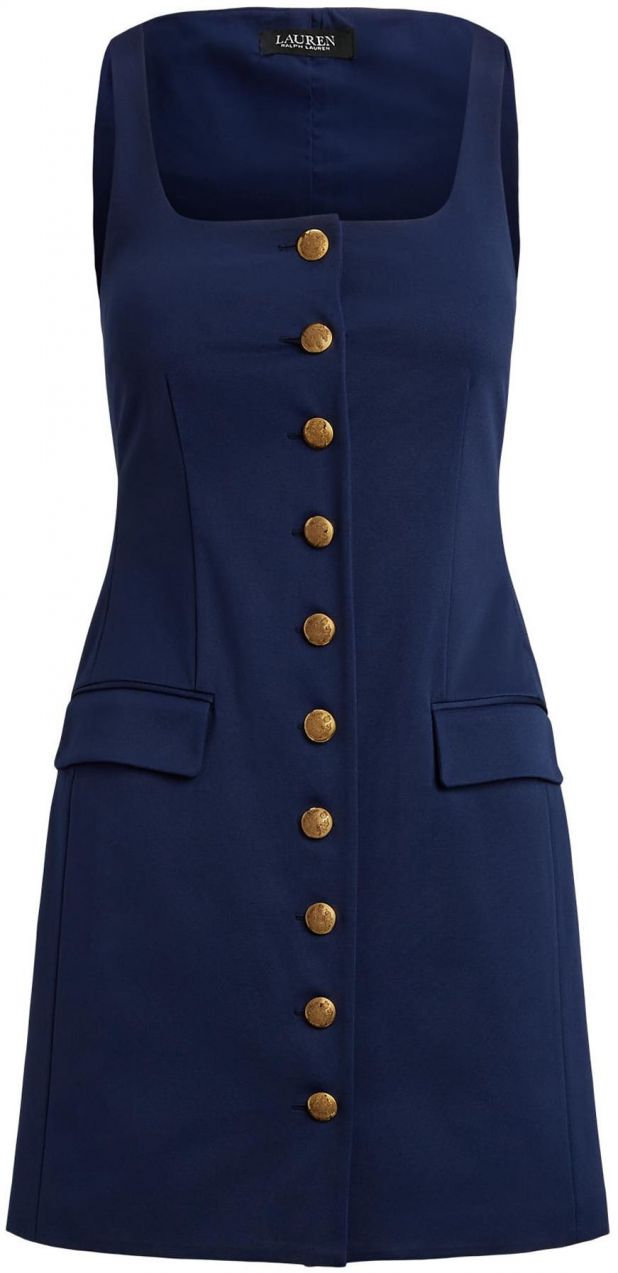 Lauren Ralph Lauren Kokteilové šaty  námornícka modrá