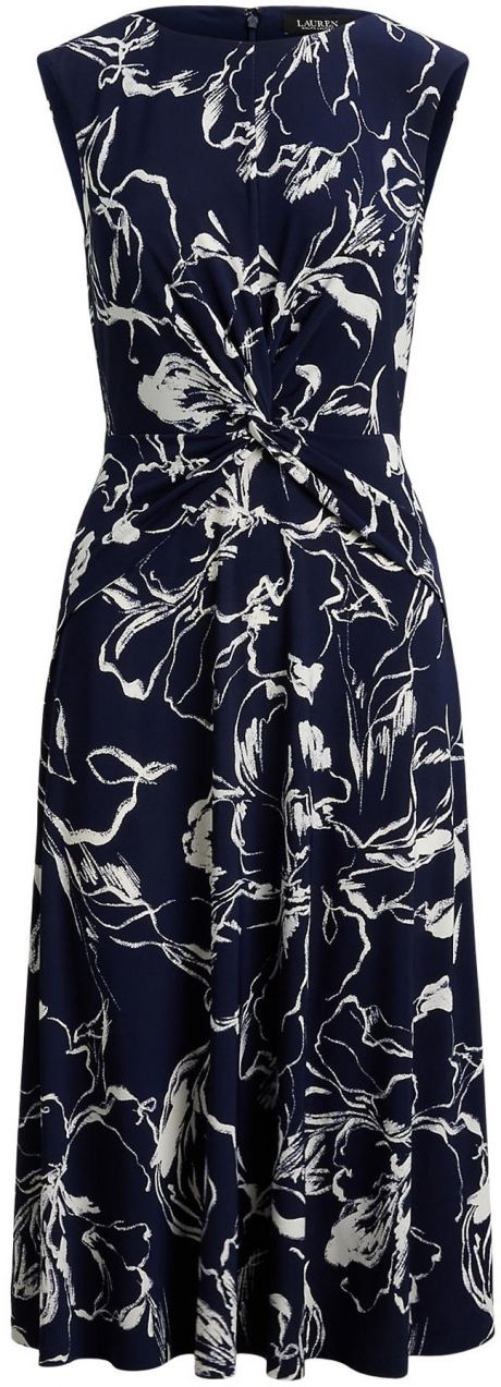 Lauren Ralph Lauren Šaty  námornícka modrá / biela