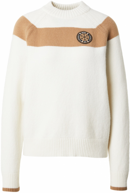 BOSS Sveter 'Firane'  antracitová / biela